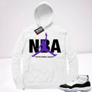 Never Broke Again Young Boy White Hoodie