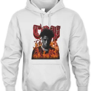 Top In Flames Hoodie